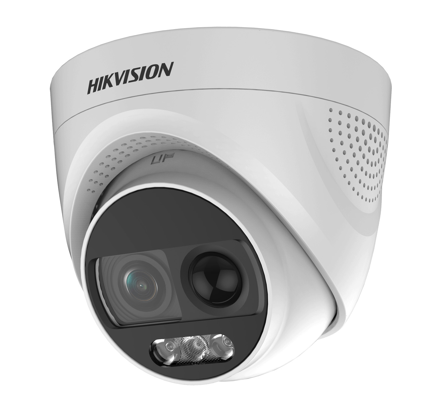 Hikvision DS-2CE72DFT-PIRXOF(6mm). 2Мп уличная  HD-TVI камера с сиреной, строблампой и LED подсветкой до 20м