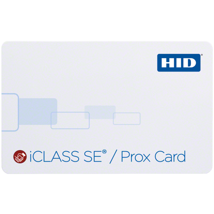 HID 3104. Комбинированные бесконтактные смарт-карты iCLASS SE 16k/16+16k/1 (SIO+Prox)