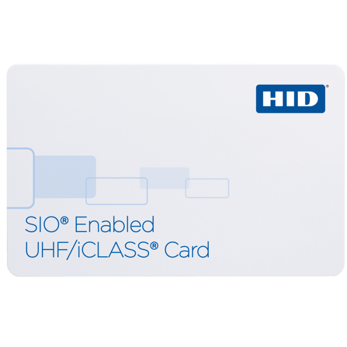HID 6013Hxxxx. Комбинированная композитная бесконтактная смарт-карта iCLASS SE UHF и iCLASS 32k bit (16k/2+16k/1) (UHFsio+iCLASS)
