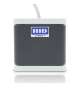 HID R50250001-GR. Настольный считыватель OMNIKEY® 5025 CL USB бесконтактных смарт-карт для ПК, тонких и сверхтонких клиентов