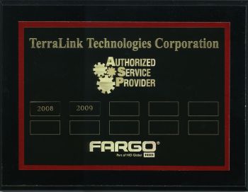 Компания ТерраЛинк подтвердила статус Авторизованного Сервисного Центра FARGO.