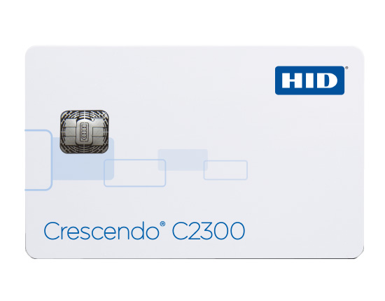 HID 402301B. Контактная смарт-карта Crescendo C2300 + PROX CARD